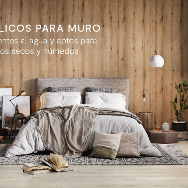 MK Vinílicos para Muro: Resistentes al agua y aptos para espacios secos y húmedos