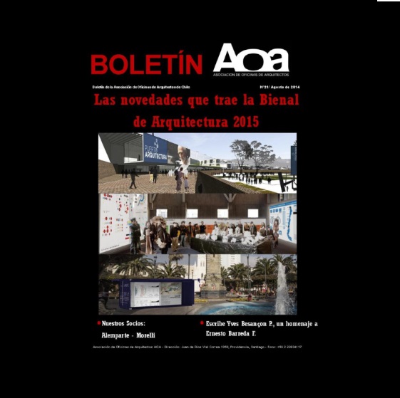 BOLETÍN AOA N°21/AGOSTO 2014