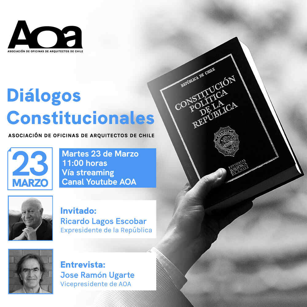 Con el expresidente Ricardo Lagos, AOA realiza un nuevo Diálogo Constitucional