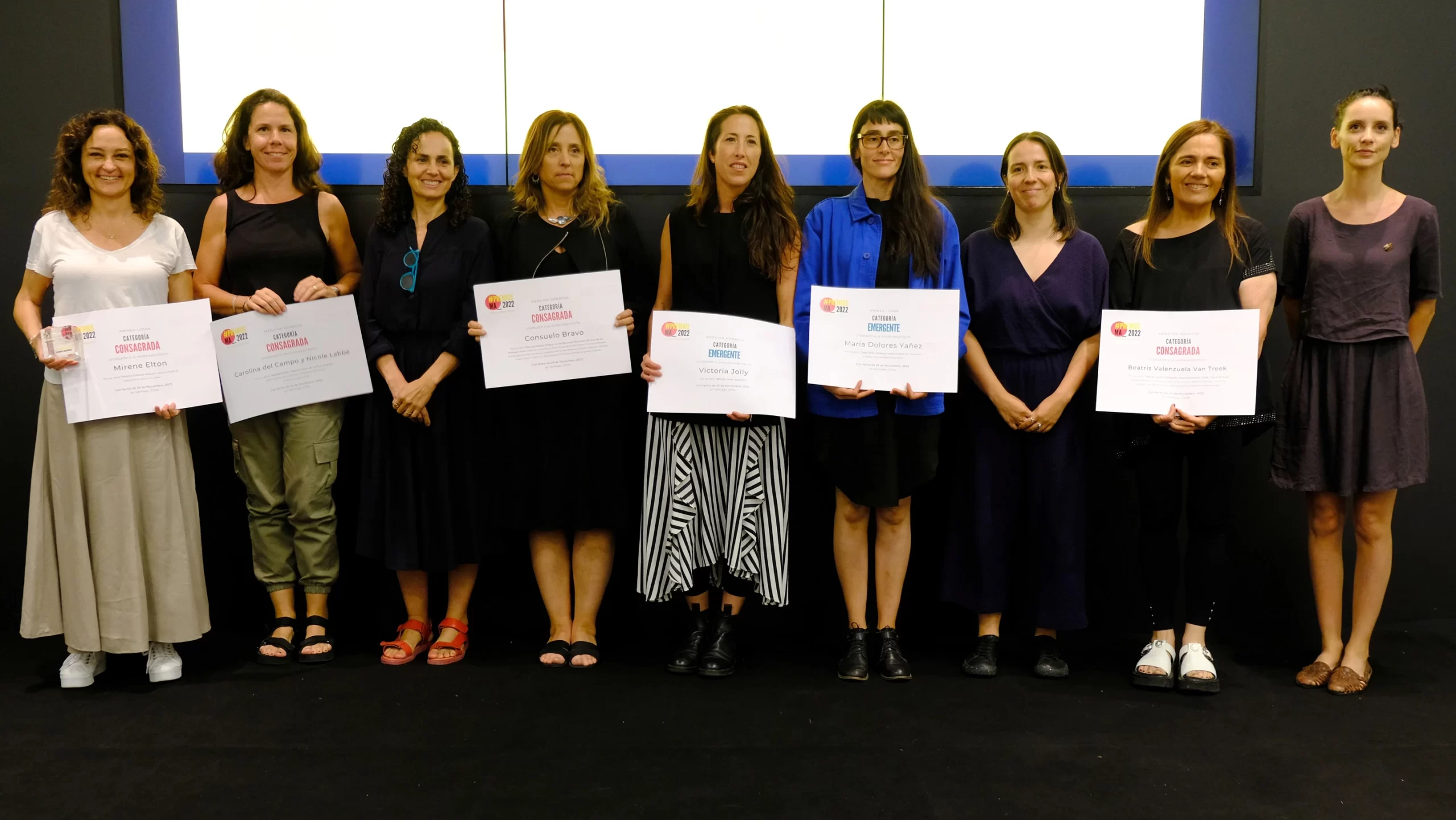 Asociadas AOA logran destacada participación en Premios Mujer Arquitecta 2022