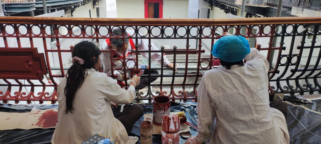 El interior del Museo Nacional de Bellas Artes recupera su impronta
