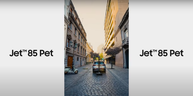 ¡La nueva aspiradora Samsung Jet 85 Pet aspira las calles de Santiago!