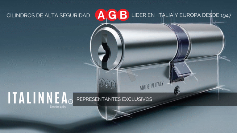 Cilindros italianos AGB alta seguridad certificada – Italinnea®