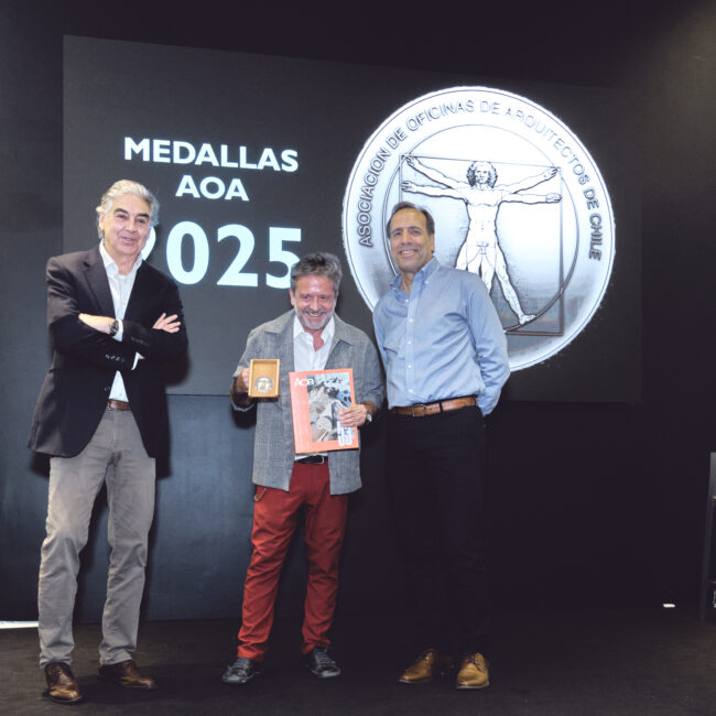 Medalla AOA a la Trayectoria Arquitectónica 2025