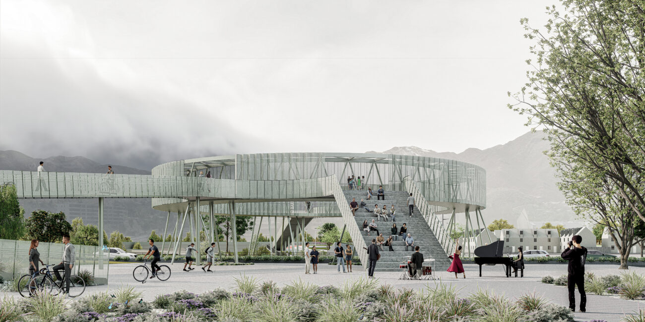 PASARELA LA DEHESA FRONTAL