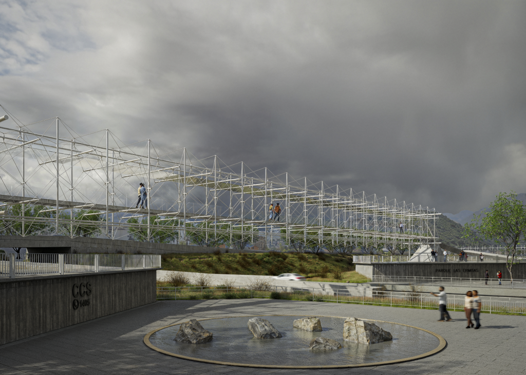 Primer lugar del concurso Pasarelas Peatonales para Las Ermitas