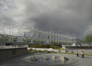 Primer lugar del concurso Pasarelas Peatonales para Las Ermitas