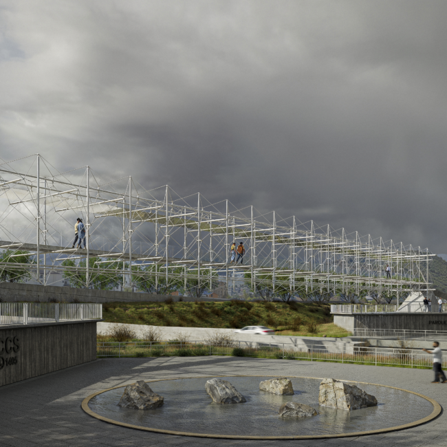 Primer lugar del concurso Pasarelas Peatonales para Las Ermitas