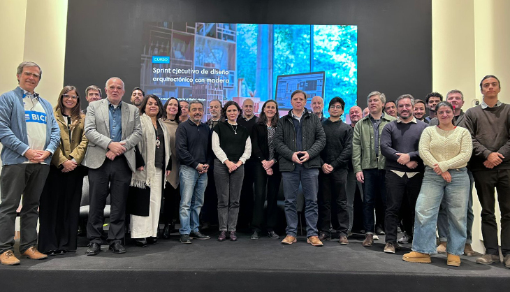 Finalizó el curso Sprint Ejecutivo de Diseño Arquitectónico con Madera